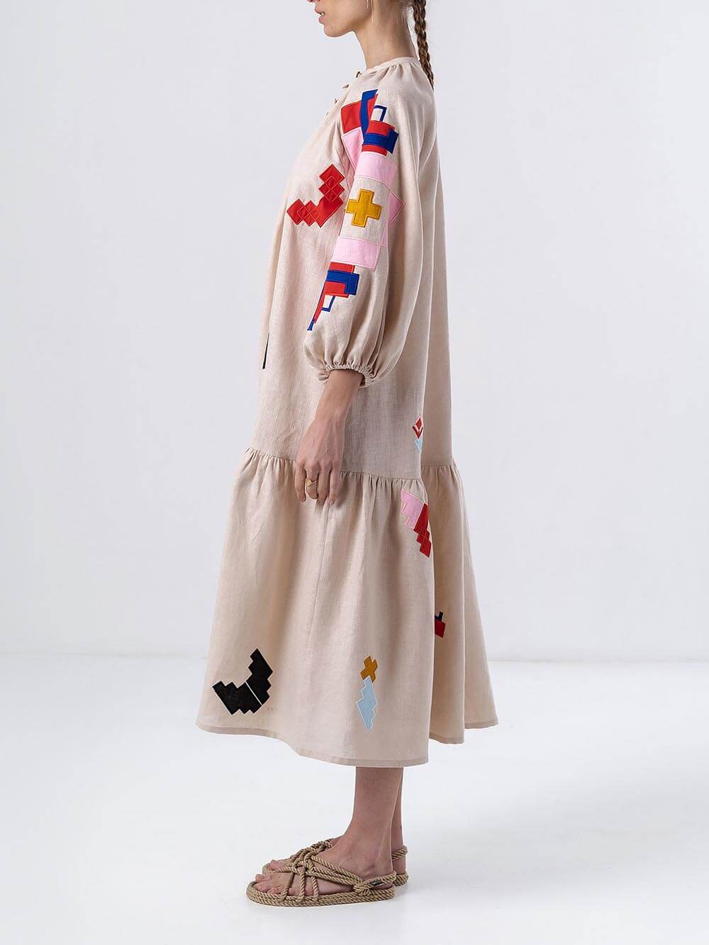 Leah | Unique Ethnic Printed Lightweight Maxi Dress