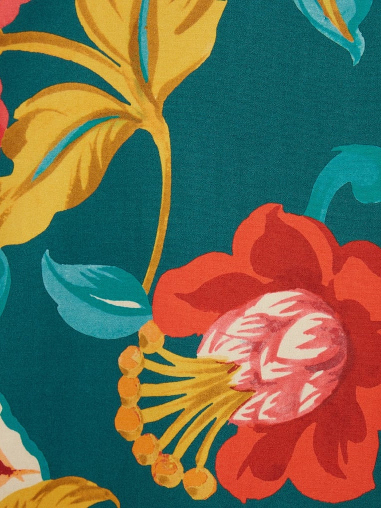 Stella | Unique Flora Print Mini Dress