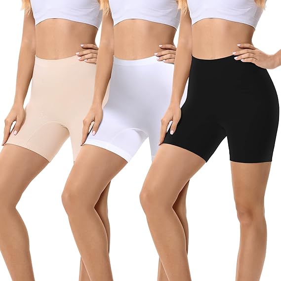 Anti-Chafing Shorts Leggings – Soft 3-Pack