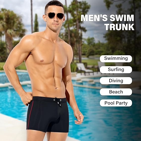 2-Piece Swimwear Set for Men – UV Shirt & Trunks