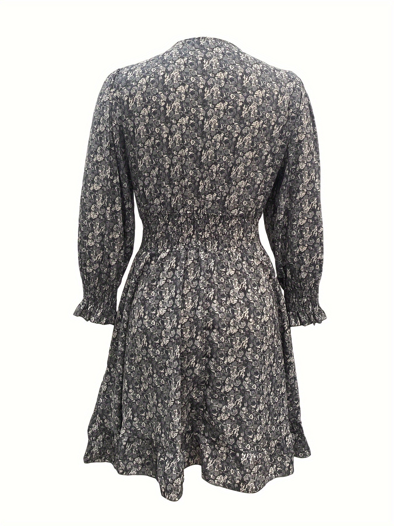 Harper - Floral Shirred Waist Dress