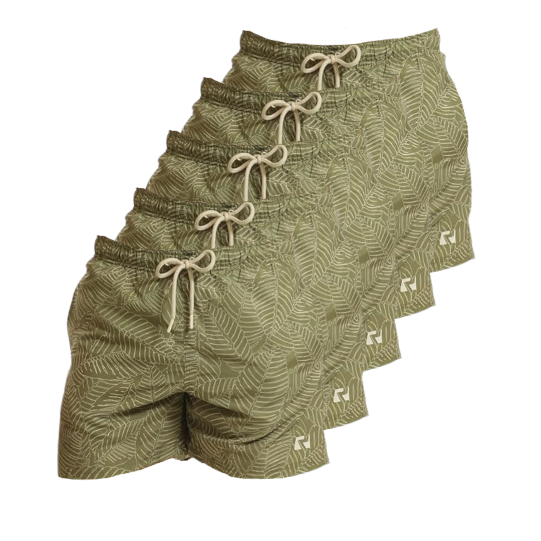 Men's Swim Shorts – Buy 2, Get 5 Quick-Dry Shorts with UV Protection