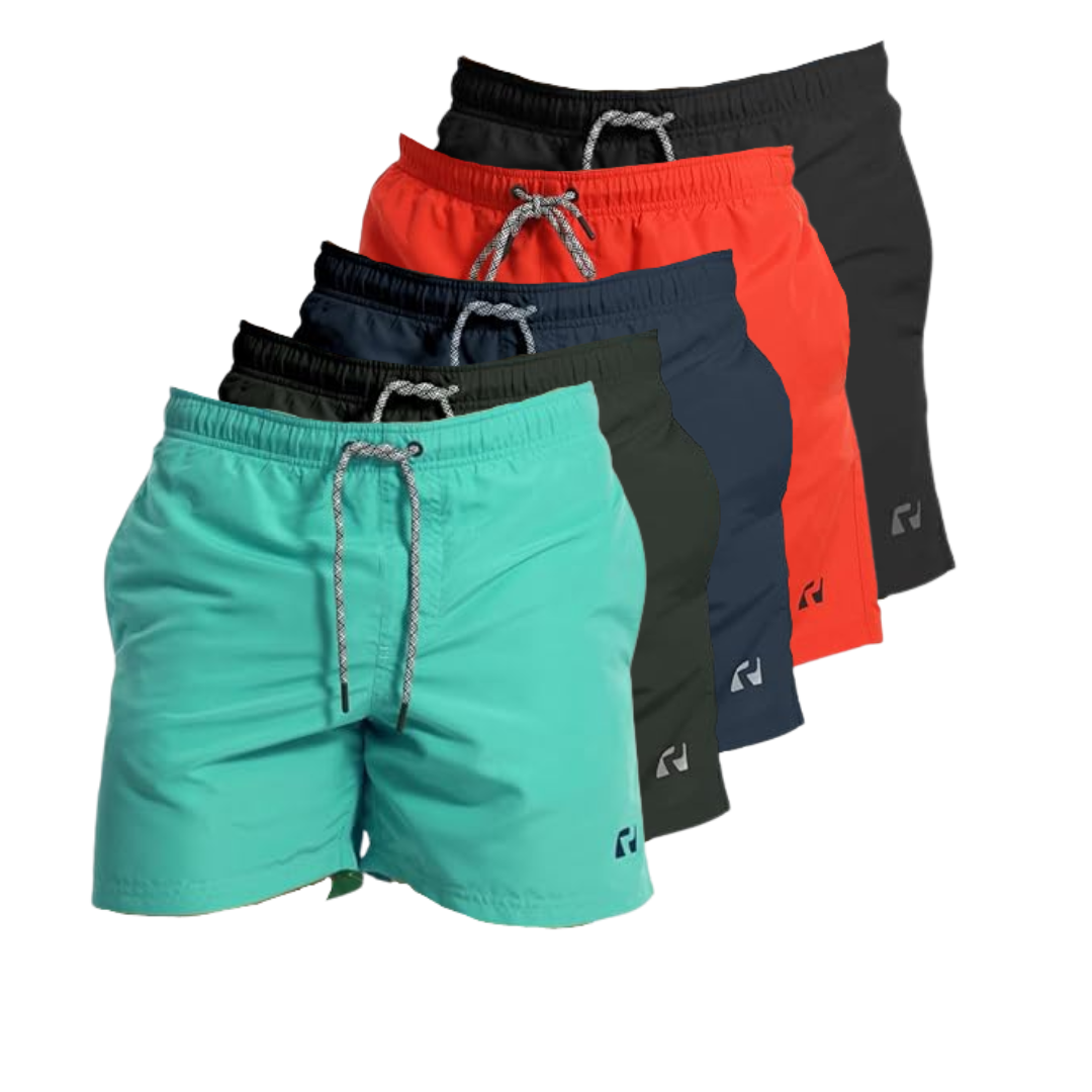 Men's Swim Shorts – Buy 2, Get 5 Quick-Dry Shorts with UV Protection