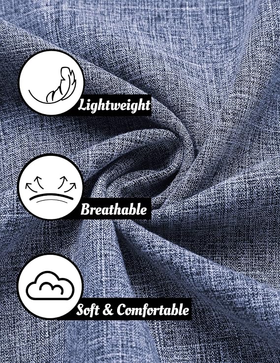 Get 2 Shirts for the Price of 1 – Men's Linen Short Sleeve Summer Shirt