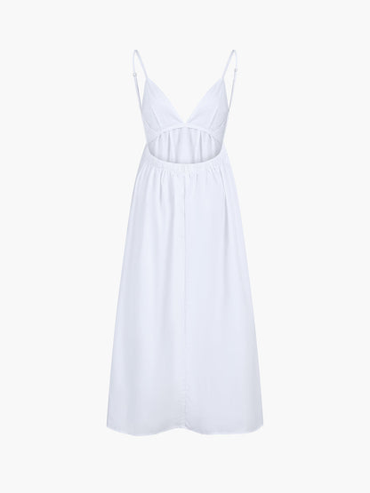 Ariah | Coastal Cowgirl Open Back Long Dress