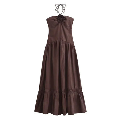 Vivienne | Slimming Poplin Splicing Dress