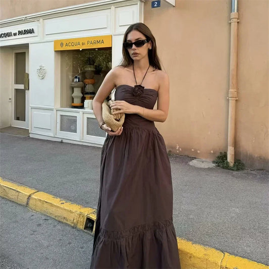 Vivienne | Slimming Poplin Splicing Dress